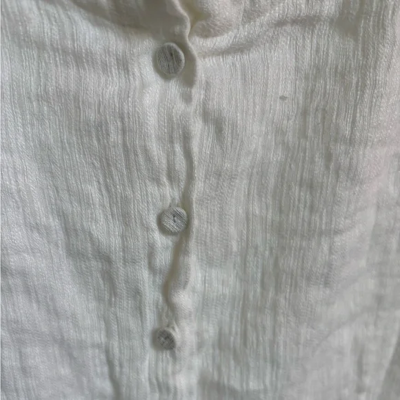 Eileen Fisher linen top - Picture 2 of 7